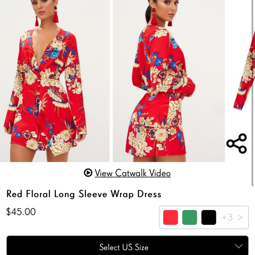 Wrap dress